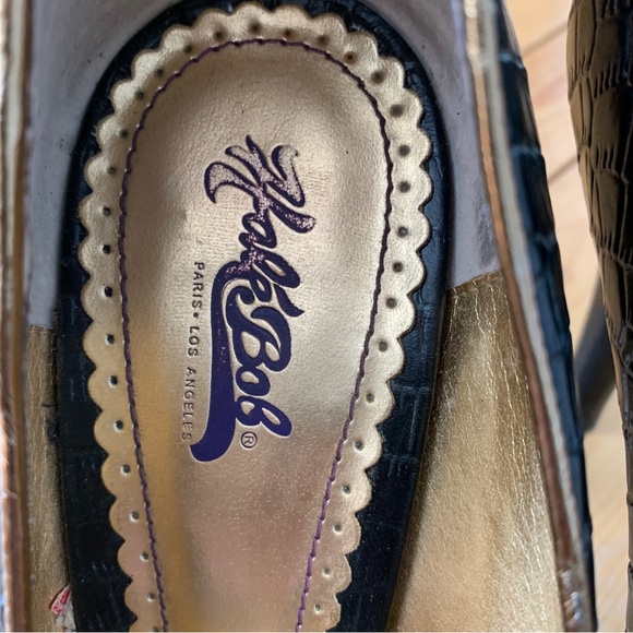 Hale Bob Mary Jane Leather Heels - Picture 9 of 9